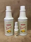 Thieves Bundle Household Cleaner 2 pk 14.4 oz bottle and Theives Spray 1fl. oz by Young Living Essential Oils