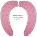 Gel Toilet Seat Cover - Adhesive Gel Pads Provide a padded and cushioned Seat for Maximum Pressure Relief – Washable and Portable- Pink
