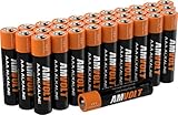 28 Pack AmVolt AAA Batteries [Ultra Power] Premium LR3 Alkaline Battery 1.5 Volt Non Rechargeable Batteries for Watches Clocks Remotes Games Controllers Toys & Electronic Devices - 2020 Expiry Date