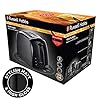 Russell Hobbs 21641 Textures 2-Slice Toaster, 700 - 850 W, Black
