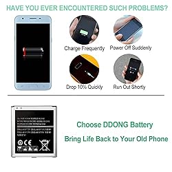 DDONG 2600mAh for Samsung Galaxy J2 Core