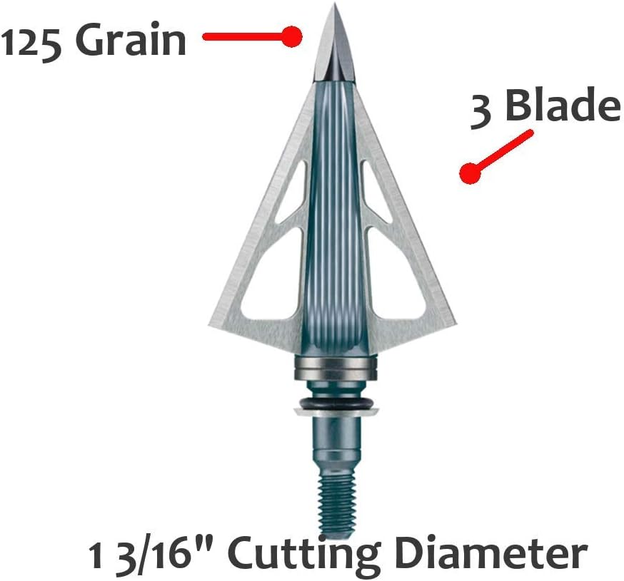 New Archery Products Thunderhead 125 Broadheads : Sports & Outdoors