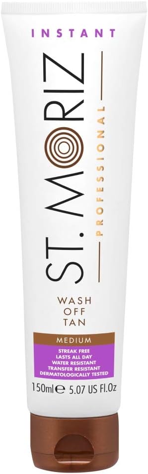 St Moriz Professional 1 Day Instant Tan in Medium, 150 ml (Pack of 1)