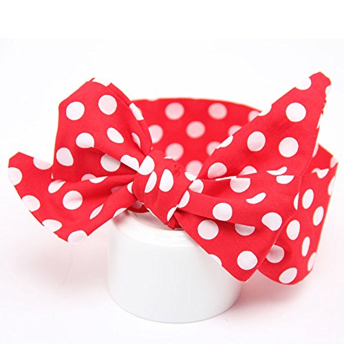 YOMXL Newborns Headbands - Stretchy Knot Head Wrap Bowknot Baby Girls Elastic Hairband for Photograph Child Hair Accessories