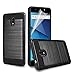 JH-Wireless BLU Life one X3 Case, [Shock Absorption] Drop Protection Hybrid Dual Layer Armor Protective Case Cover with [Premium Screen Protector] for BLU Life One X3 (Black)