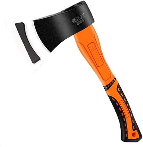 Amazon Cmall Jp 万能斧 ハンドアックス 斧 キャンプ斧 刃のカバー付き 薪割りに 手斧 ハンドアックス 500g 防災 地震対策 おの