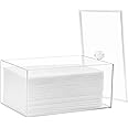 zoocatia Farmhouse Laundry Dryer Sheet Holder Clear Detergent Pods Container Dryer Balls Dispenser with Lid, Organization and