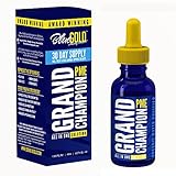 Blue Gold Grand Champion 30 Day Pet Supplement Study Proven Against Leading Pet Antibiotic. Preventative Pet Dewormer. Increase Pet Health Immune Energy Appetite/Water Intake. Pet Vitamin Fix BioFilm.