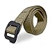MISSION ELITE Heavy Duty Tactical Web Belt - Two-Layer Reinforced 1.5 Inch Nylon With No Metal - For Concealed Carry EDC Holsters Pouches Security Military Wilderness