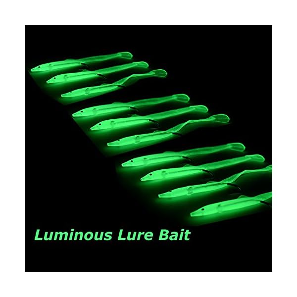 OriGlam-10PCS-7cm-Luminous-Green-Night-Soft-Fishing-Lure-Bait-Kit-Lure-with-Hook-Artificial-Bait OriGlam-10PCS-7cm-Luminous-Green-Night-Soft-Fishing-Lure-Bait-Kit-Lure-with-Hook-Artificial-Bait