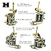 HILDBRANDT .357 Magnum Tattoo Machine 8 Wrap LINER Tatoo GUN COIL Tatuage