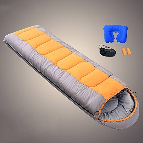 QFFL shuidai Envelope Sleeping Bag/Outdoor Waterproof/Great For 4 Season Traveling Camping Hiking Rectangular Sleeping Bag With Compression Bag (210 * 75cm)