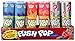 Push Pop Candy, Cotton Candy Bubble Gum Assorted Flavors - 24 ct.
