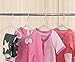 TQVAI Kid Velvet Clothes Hangers, Non Slip Children Felt Hangers Space Saver (13.78