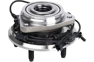 Autoround Front Wheel Bearing and Hub Assembly HA590482 513369 fit for Jeep Wrangler 2011 2012 2013 2014 2015 2016 2017, Wrangler JK 2018 4WD 5Lugs w/ABS