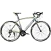 Merax Finiss Aluminum 21 Speed 700C Road Bike Racing Bicycle (Gray & Green, 52 cm)thumb 1