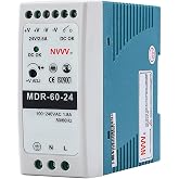 NVVV MDR-60-24 AC to DC DIN-Rail Power Supply 24V 2.5 Amp 60W
