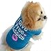 Puppy Clothes,Neartime Small Dog Summer Shirt Pet Vest Doggy Tees (M, Blue)