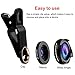 Camera Lens Kit, MOCALACA 0.45X Super Wide Angle Lens + 15X Macro Lens, Clip on 2 in 1 Cell Phone Lens for iPhone 8, 7, 6s, 6, 5s & Samsung & Smartphones
