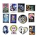 Tim Burton's The Nightmare Before Christmas Movies Theme Stickers Laptop Stickers Waterproof Skateboard Snowboard Car Bicycle Luggage Decal 50pcs Pack