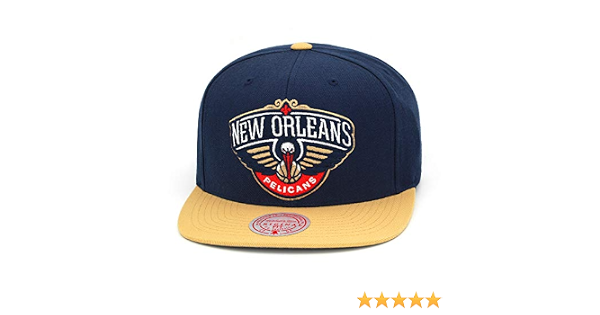 Ness New Orleans Pelicans Snapback Hat 