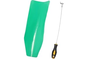 LZVXTYM Magnetic Oil Drain Plug Removal Tool with Flexible Funnel, Universal Reusable Oil Change Tools, Anti Scald Sump Plug 