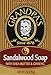 Grandpa's Sandalwood Bar Soap with Shea Butter and Ginseng, 3.25 Ounce