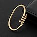 Guanjie Titanium Steel Bracelet Ladies Fashion Classic Lovely Bracelet Ladies Gift Bracelet (Gold Bracelet)