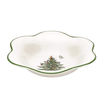 Buy Spode Christmas Tree Bowl Daisy Shape at Ubuy Jamaica