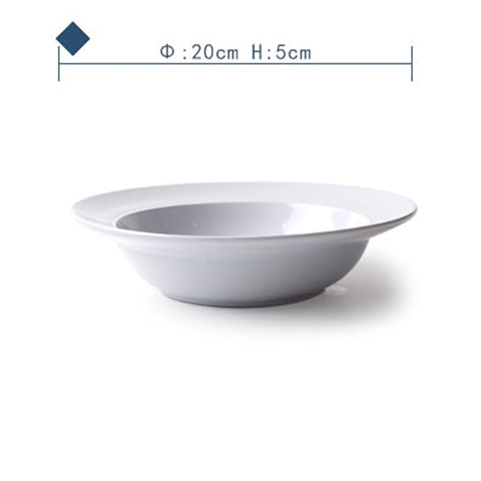 Sombrero de paja con rosca de cerámica Tazón de fuente para pasta ...