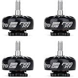 iFlight 4pcs XING-E Pro 2306 1700KV Brushless Motor 6S for QAV FPV Racing Drone Quadcopter Motor (Black)