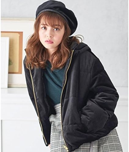 Amazon マジェスティックレゴン Majestic Legon ベロア中綿フードブルゾン 99ブラック 03 M コート ジャケット 通販