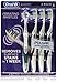 Oral B 3D White Luxe 4 Count ( Pack of 1) Pulsar Battery Powered Toothbrushes