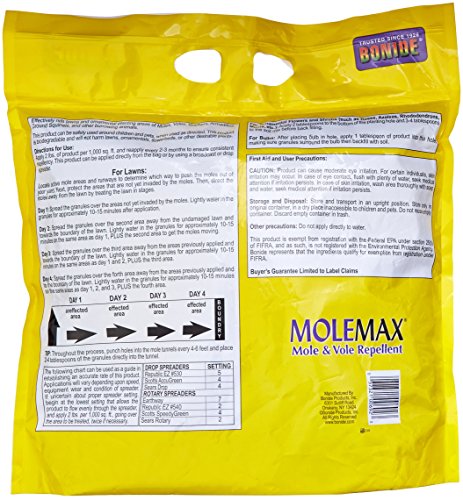 Bonide MOLEMAX Mole & Vole Repellent Granules - Image 2