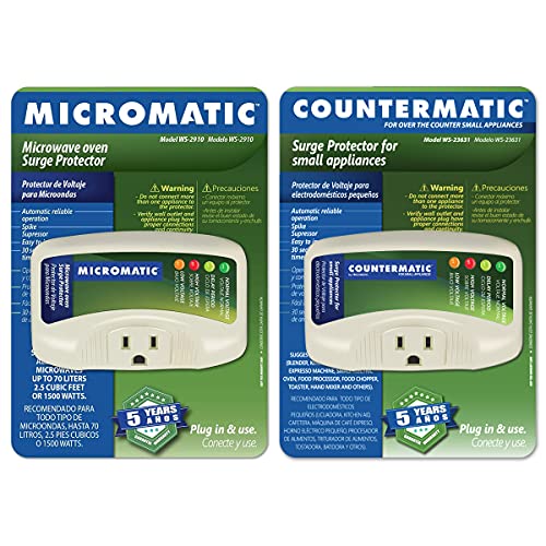 Refrigmatic WS2910&WS23631 Two Electronic Surge Protector Combo