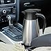 Fdit Car Truck Kettle Portable Stainless Steel Travel Mug Boil Water Coffee Tea 1300ml (12V)