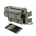 EXCELLENT ELITE SPANKER Open-Top Double Rifle Mag Pouch for M4 M14 M16 G36 AR15 Magazine with Pistol Mag Pouch(Black,Double Pouch)