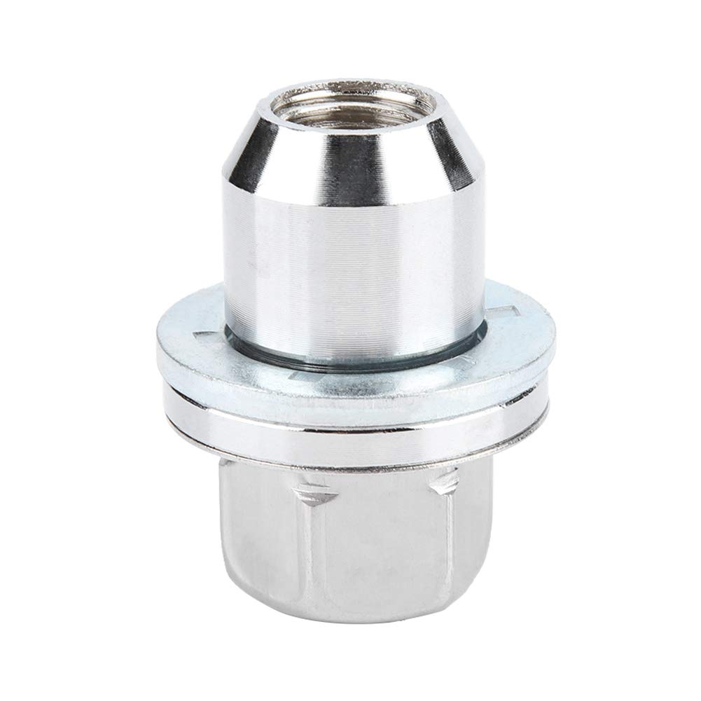Aramox Wheel Nut, RRD500510 Aluminum Alloy Wheel Nut with Washer for LR3 LR4 3 4 Sport