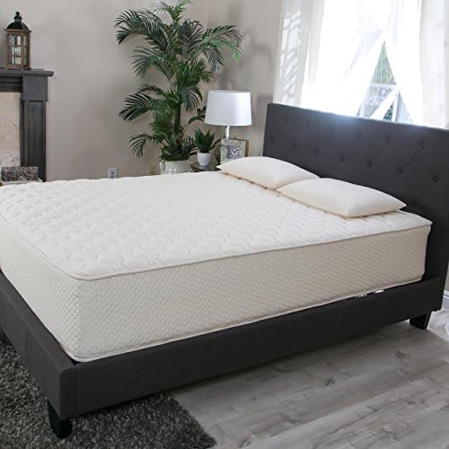 Hevea Bliss 9-inchTwin-size Flippable Natural Latex Mattress
