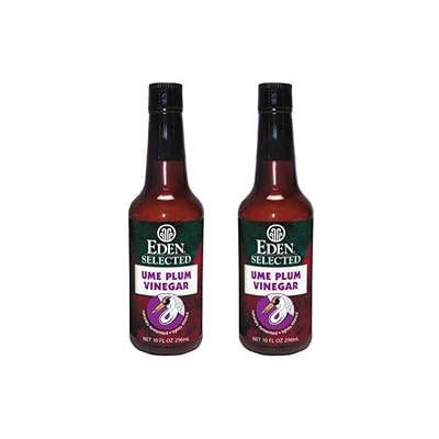 Eden Foods Selected Ume Plum Vinegar -- 5 fl oz Each / Pack of 2