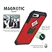 Rokform Rugged Series iPhone 8 Plus Case / iPhone 7 Plus Case , Protective magnetic case with twist lock and universal magnetic car mount (RED)
