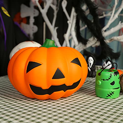 LovesTown Large Pumpkin Squishy, Halloween Squishy Pumpkin Halloween Squishy Toy Kids Pumpkin Toy for Halloween Thanksgiving Party Favor