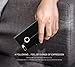 FYY [Genuine Leather Wallet Case for Apple iPhone 8 Plus 2017/iPhone 7 Plus 2016, Handmade Flip Folio Wallet Case with Kickstand Card Slots Magnetic Closure for iPhone 8 Plus/iPhone 7 Plus Dark Black