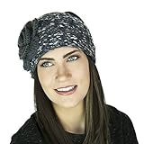 Rosette Flower Chunky Knit Headband, Multicolor Crochet Adjustable Ear Warmer