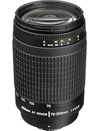Nikon 70-300 mm f/4-5.6G Zoom Lens with Auto Focus for Nikon DSLR Cameras (Certified Refurbished)