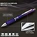 Pilot Frixion Ball 3 Metal Ballpoint Pen, Gradation Violet Body (LKFB-150EF-GRV)