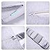RECCI Ergonomic Lumbar Pillow - 100% Pure Memory Foam Back Cushion for Office Chair, Car, Bed, Sofa, Couch, Back Support Pillow for Back Pain Relief, 13.8×13×4.7 inch, Grey
