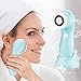 Facial Cleansing Brush - Face Brush(5 Adjustable Speeds) for Gentle Cleansing and Deep Exfoliating - USB Rechargeble Face Brush with 3 Brush Heads - IPX6 Waterproof
