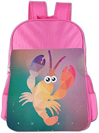 Colorful Lobster Kids Backpack Schoolbag Book Bags For Child