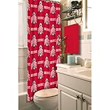 Ohio State Buckeyes Fabric Shower Curtain
